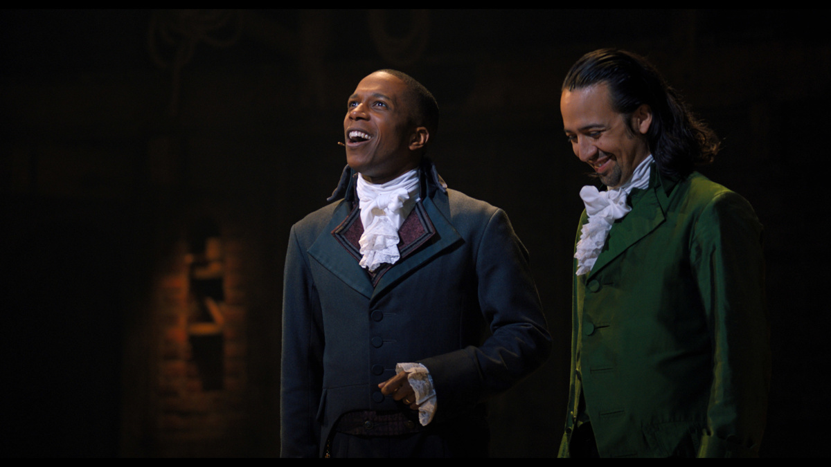 Leslie Odom Jr and Lin-Manuel Miranda in Hamilton on Disney+ - 1/21 - Disney+