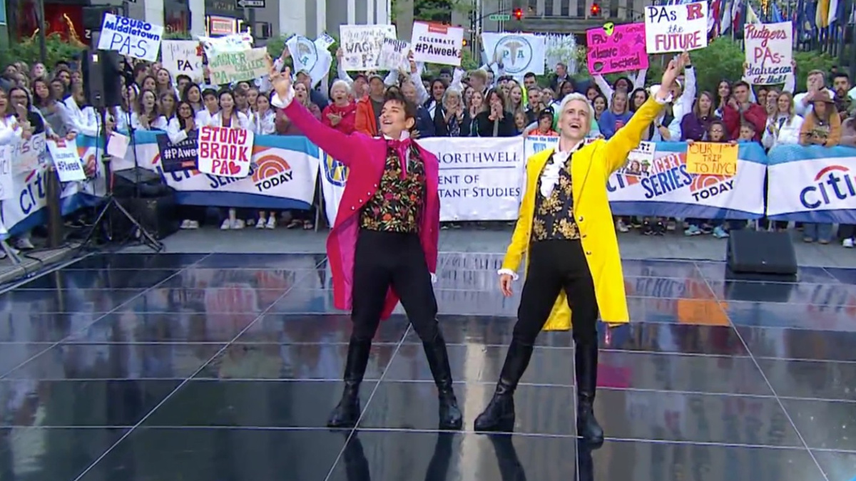 WI - Andy Karl - Gavin Creel - 10/22 - The Today Show