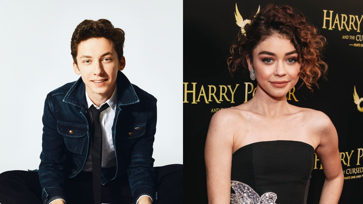 Andrew Barth Feldman - Sarah Hyland - photos by Stephanie Diani