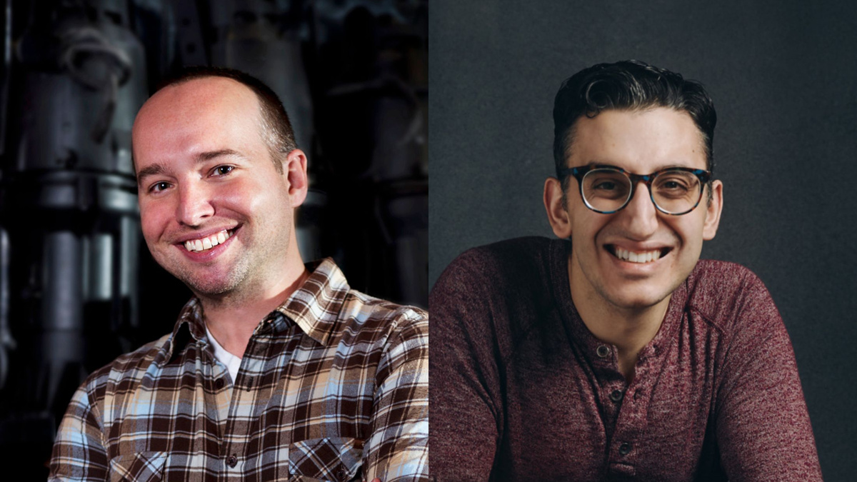 Jordan Harrison and Ryan J. Haddad - Photos c/o Playwrights Horizons; The Press Room